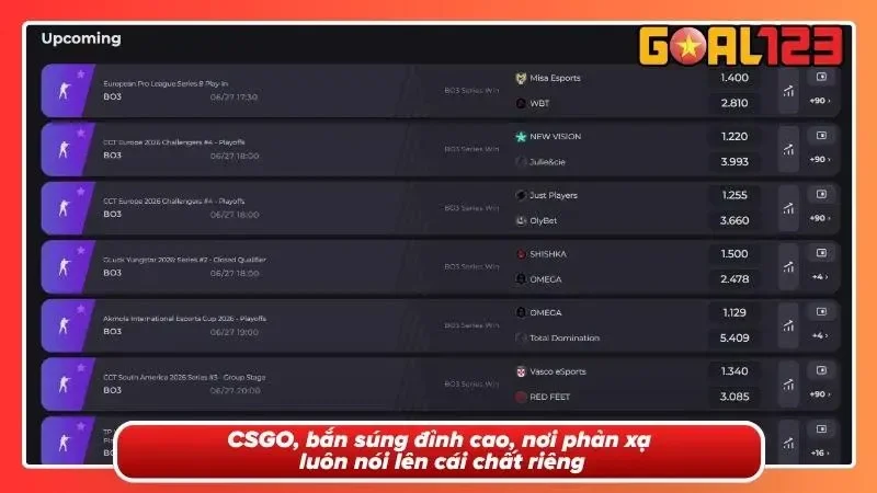 IM Esports Tại GOAL123 - Sân Chơi Thể Thao Điện Tử Hàng Đầu 4 Những pha đọ não, kỹ năng cực đỉnh từ CS2